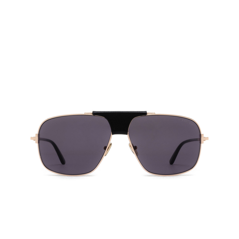 Lunettes de soleil Tom Ford TEX 28A shiny rose gold - 1/4