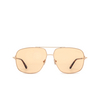 Lunettes de soleil Tom Ford TEX 28E shiny rose gold - Vignette du produit 1/4