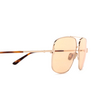 Lunettes de soleil Tom Ford TEX 28E shiny rose gold - Vignette du produit 3/4