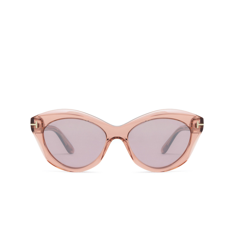 Lunettes de soleil Tom Ford TONI 72Z shiny light pink - 1/4