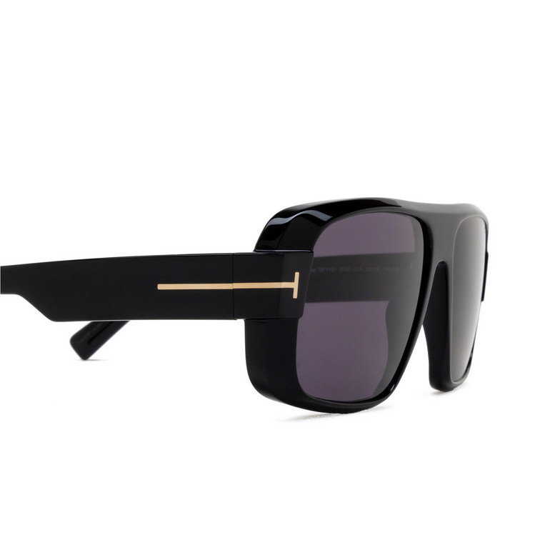 Tom Ford TURNER 01A shiny black - 3/4