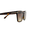 Tom Ford WINONA Sunglasses 52F dark havana - product thumbnail 3/4