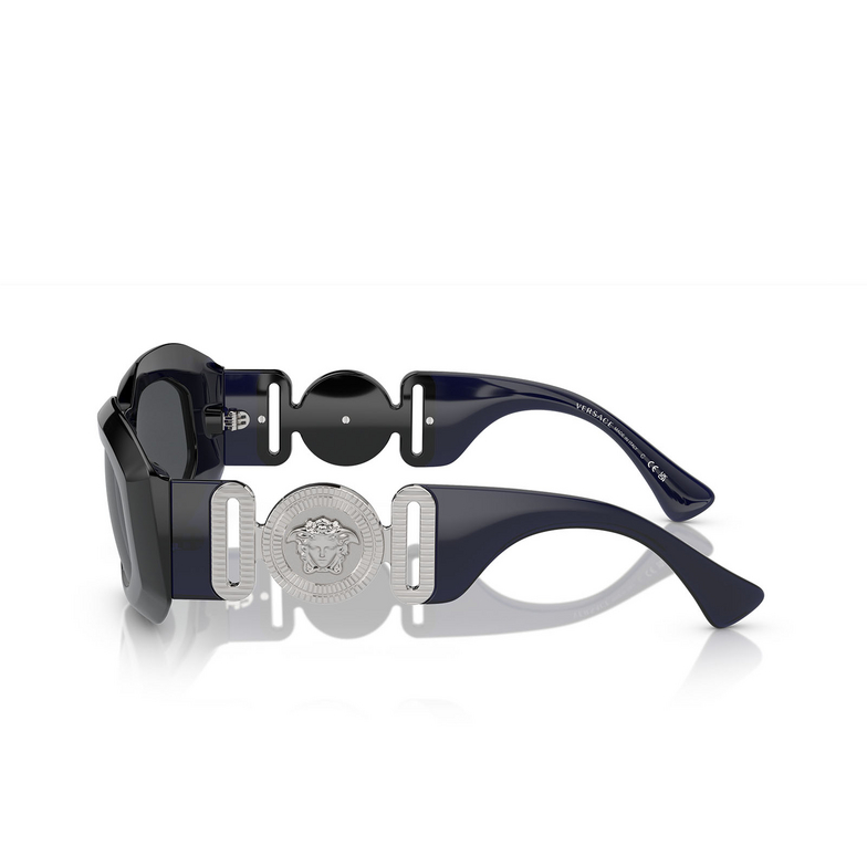 Versace Maxi Medusa Biggie Sunglasses 512587 transparent blue - 3/4