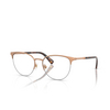 Versace VE1247 Eyeglasses 1412 matte pink - product thumbnail 2/4