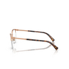 Versace VE1247 Eyeglasses 1412 matte pink - product thumbnail 3/4