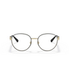 Occhiali da vista Versace VE1273D 1433 gold / black - anteprima prodotto 1/4