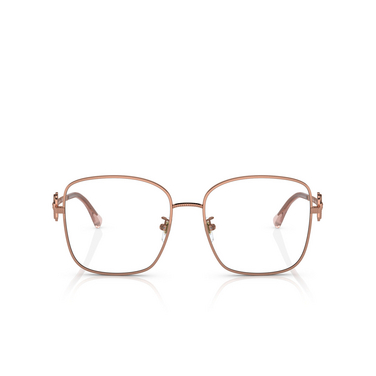 Lunettes de vue Versace VE1286D 1412 rose gold - Vue de face