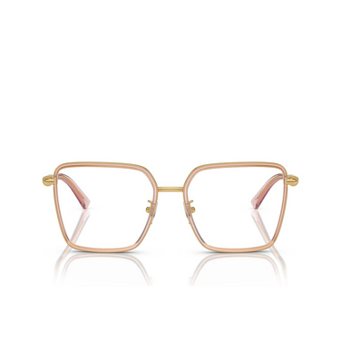 Versace VE1294D Korrektionsbrillen 1507 transparent peach - Vorderansicht