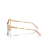 Versace VE1294D Eyeglasses 1507 transparent peach - product thumbnail 3/4