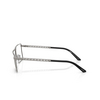 Lunettes de vue Versace VE1295 1001 gunmetal - Vignette du produit 3/4