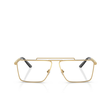 Lunettes de vue Versace VE1295 1002 gold - Vue de face