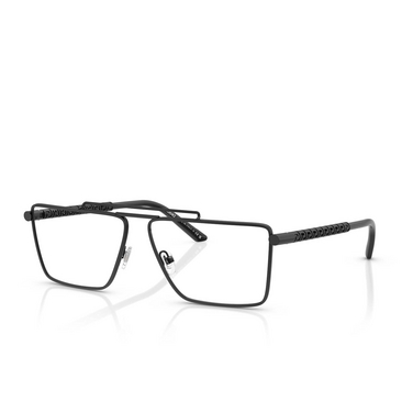 Versace VE1295 Eyeglasses 1433 matte black - three-quarters view