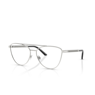 Versace VE1296 Eyeglasses 1000 silver - three-quarters view