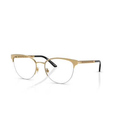 Versace VE1297 Korrektionsbrillen 1002 gold - Dreiviertelansicht