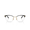 Occhiali da vista Versace VE1297 1516 gold / matte black - anteprima prodotto 1/4