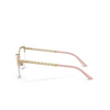 Versace VE1297 Korrektionsbrillen 1517 pink - Produkt-Miniaturansicht 3/4