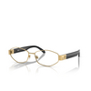 Occhiali da vista Versace VE1298 1002 gold - anteprima prodotto 2/4