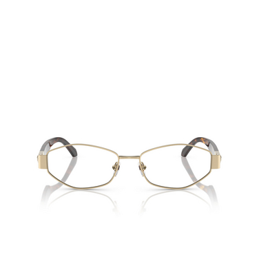 Lunettes de vue Versace VE1298 1252 pale gold - Vue de face