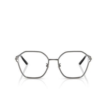 Lunettes de vue Versace VE1299D 1001 gunmetal - Vue de face