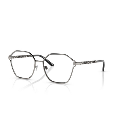 Lunettes de vue Versace VE1299D 1001 gunmetal - Vue trois quarts