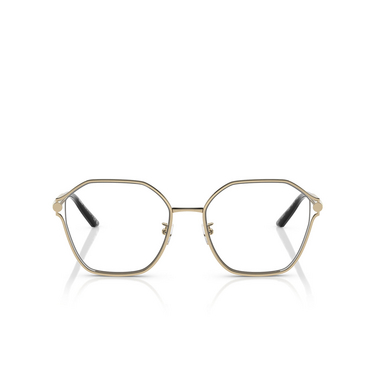 Occhiali da vista Versace VE1299D 1252 pale gold - frontale