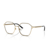 Occhiali da vista Versace VE1299D 1252 pale gold - anteprima prodotto 2/4