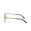 Lunettes de vue Versace VE1299D 1252 pale gold - Vignette du produit 3/4