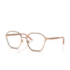 Occhiali da vista Versace VE1299D 1412 rose gold - anteprima prodotto 2/4