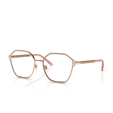 Versace VE1299D Eyeglasses 1412 rose gold - three-quarters view