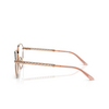 Occhiali da vista Versace VE1299D 1412 rose gold - anteprima prodotto 3/4