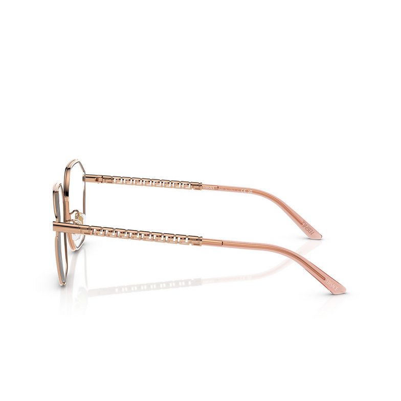 Lunettes de vue Versace VE1299D 1412 rose gold - 3/4