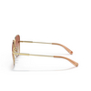 Lunettes de soleil Versace VE2246D 100213 gold - Vignette du produit 3/4