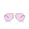 Versace VE2260 Sunglasses 10021A lilac transparent - product thumbnail 1/4