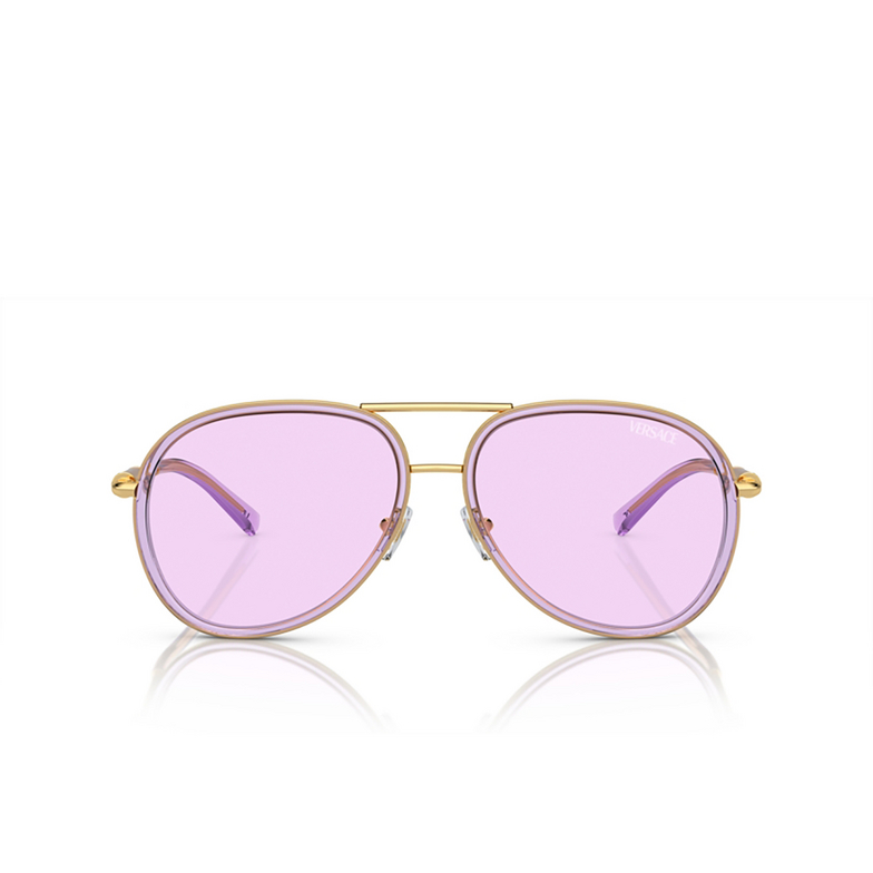 Gafas de sol Versace VE2260 10021A lilac transparent - 1/4