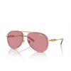 Occhiali da sole Versace VE2260 100284 pink transparent - anteprima prodotto 2/4