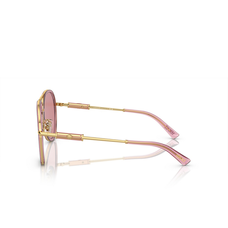 Gafas de sol Versace VE2260 100284 pink transparent - 3/4