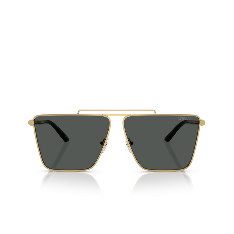 Lunettes de soleil Versace VE2266 100287 gold - 1/4