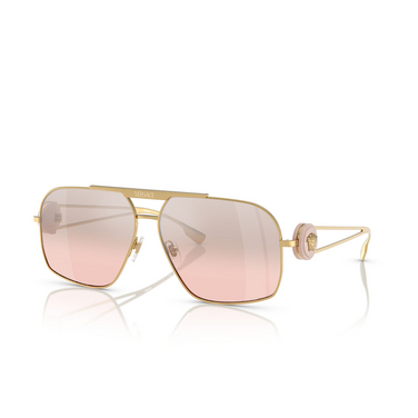 Versace VE2269 Sunglasses 10027E gold - three-quarters view