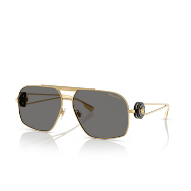 Versace VE2269 Sunglasses 100281 black - three-quarters view