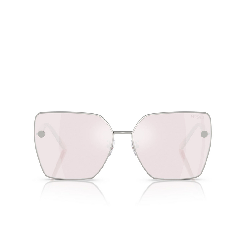 Lunettes de soleil Versace VE2270D 10007V silver - 1/4