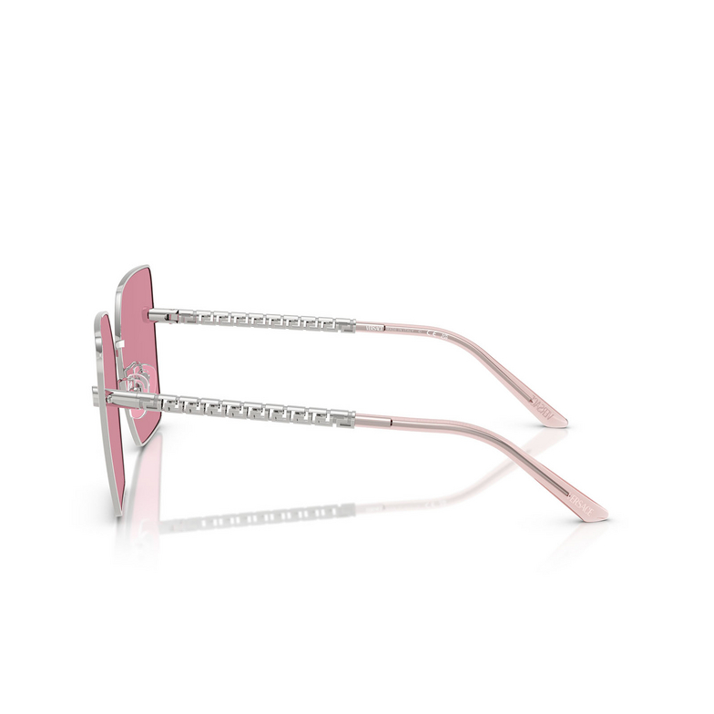 Lunettes de soleil Versace VE2270D 10007V silver - 3/4