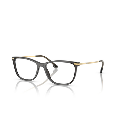 Versace VE3274B Eyeglasses 5483 black transparent - three-quarters view