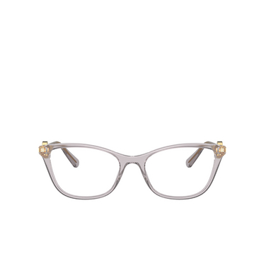 Lunettes de vue Versace VE3293 593 transparent grey - Vue de face