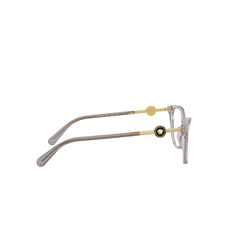 Gafas graduadas Versace VE3293 593 transparent grey - 3/4