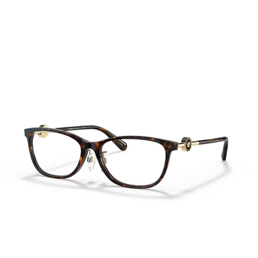 Versace VE3297D Eyeglasses 108 havana - three-quarters view
