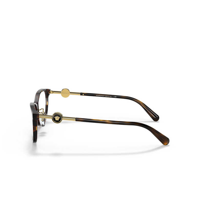 Gafas graduadas Versace VE3297D 108 havana - 3/4