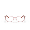 Versace VE3297D Korrektionsbrillen 5322 transparent pink - Produkt-Miniaturansicht 1/4