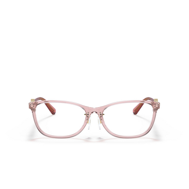 Gafas graduadas Versace VE3297D 5322 transparent pink - Vista delantera