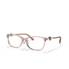 Versace VE3297D Korrektionsbrillen 5322 transparent pink - Produkt-Miniaturansicht 2/4