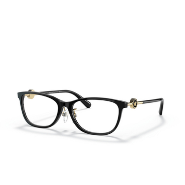 Versace VE3297D Eyeglasses GB1 black - three-quarters view